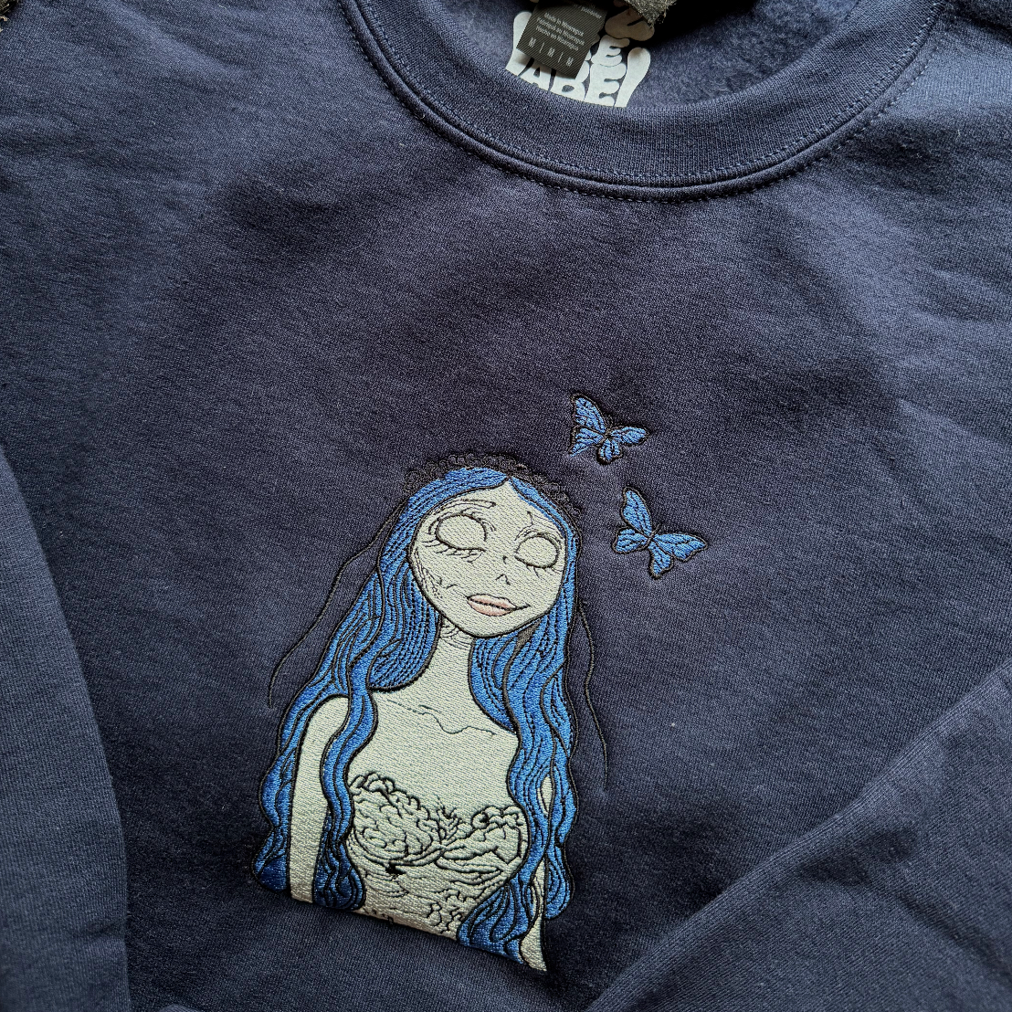 Corpse Bride Embroidered Sweatshirt