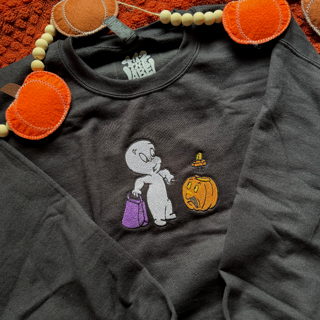 Casper Embroidered Sweatshirt