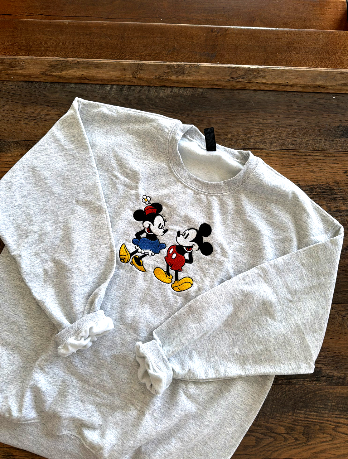 M&M Cartoon Embroidered Sweatshirt