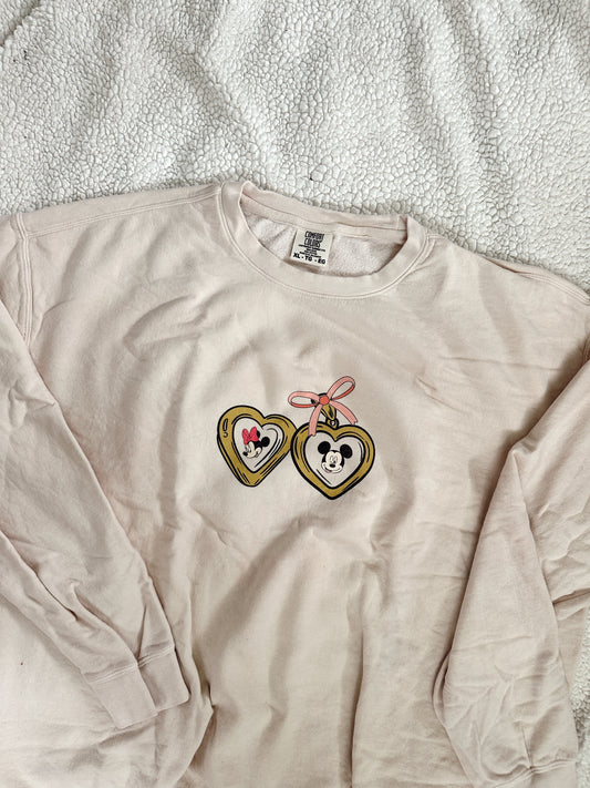 M&M Love Locket Sweatshirt