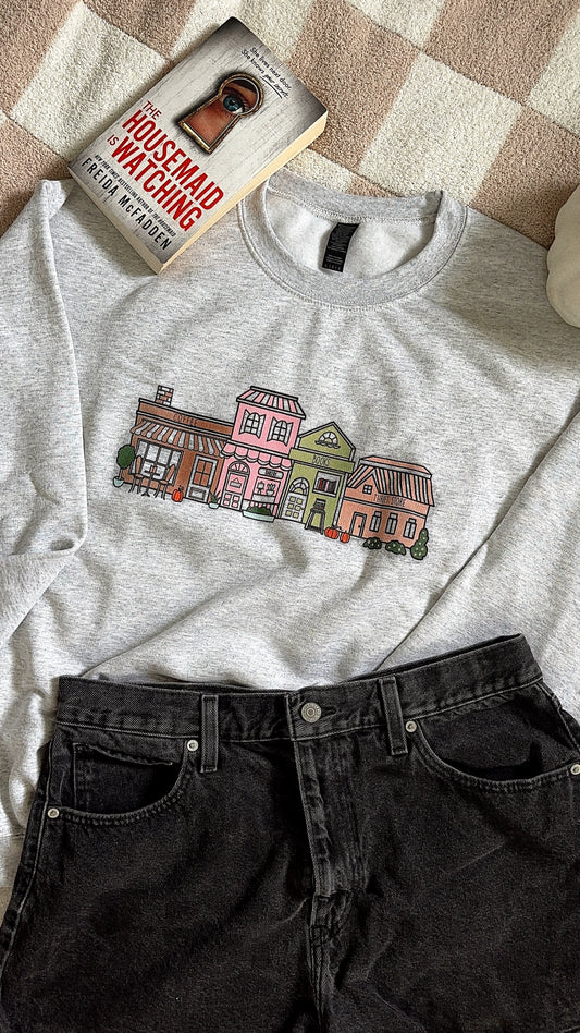 Cozy Fall Village Sweatshirt