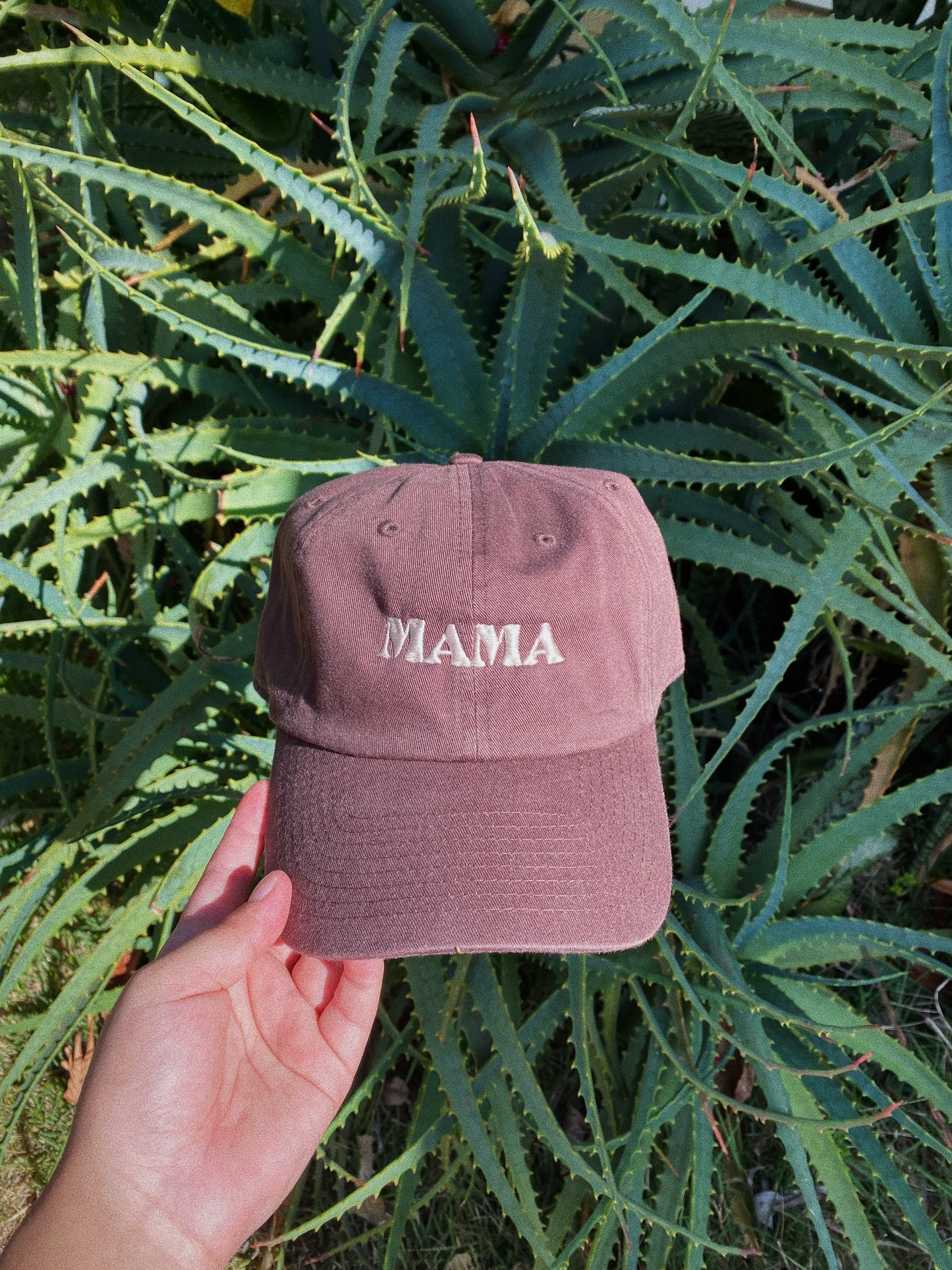 MAMA Embroidered Dad Cap
