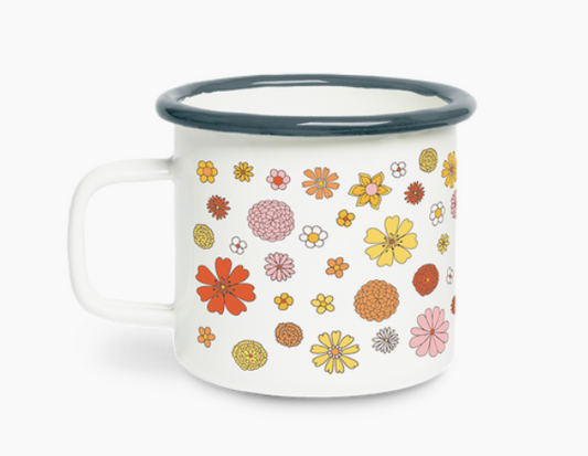(RTS) Flower Power Mug